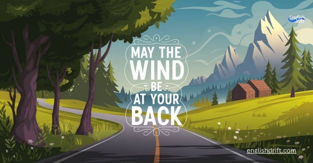 May the wind be at your back