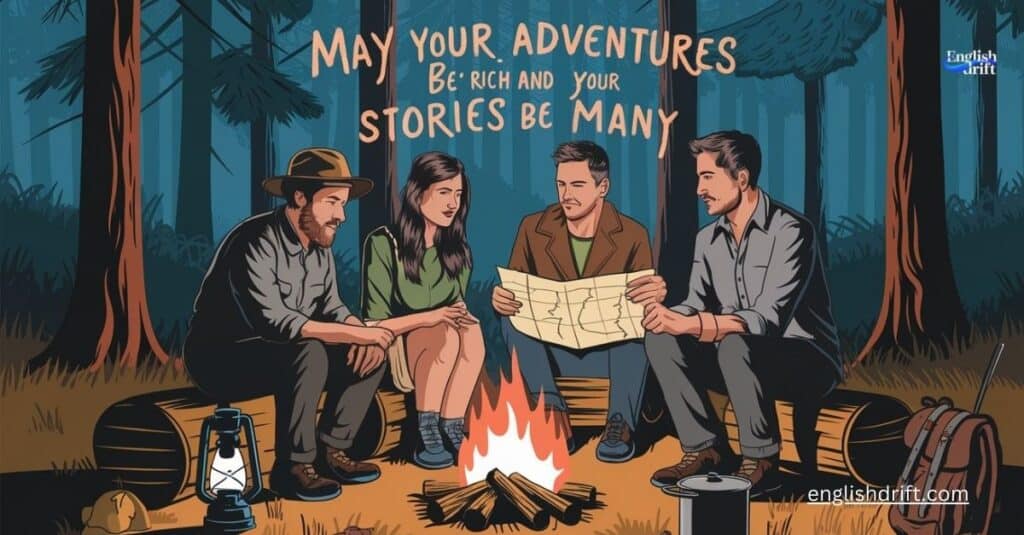 May your adventures be rich and your stories be many