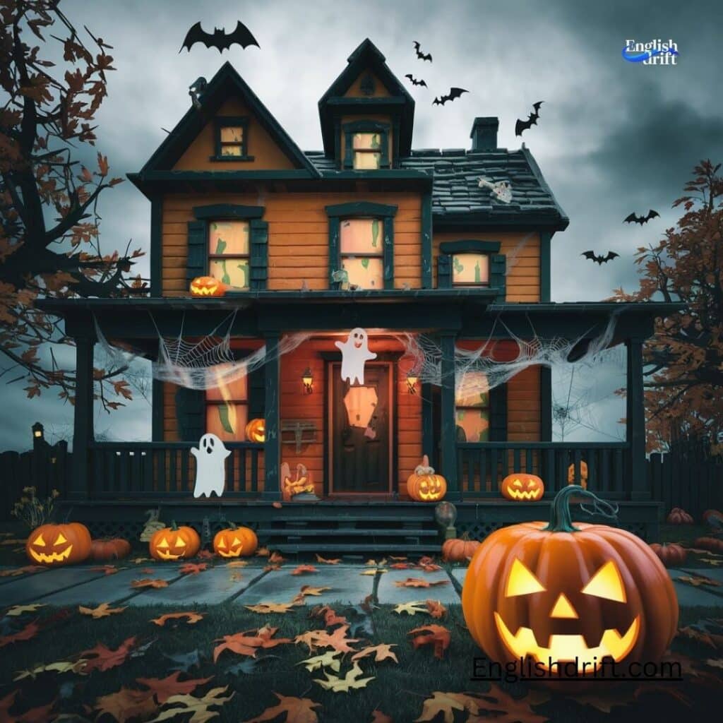 halloween house insta