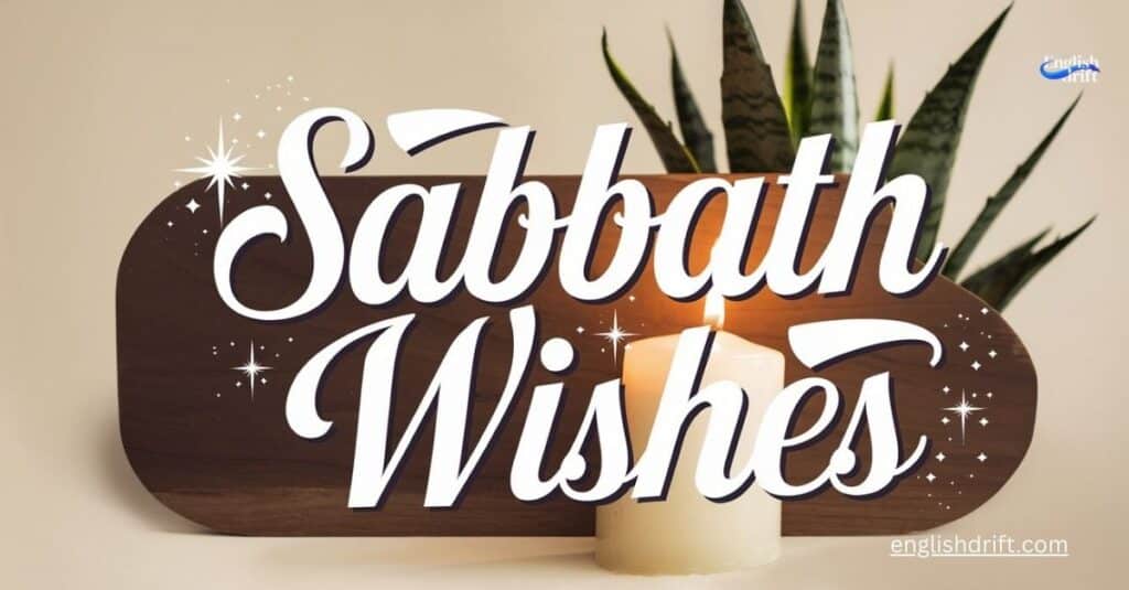 sabbath wishes