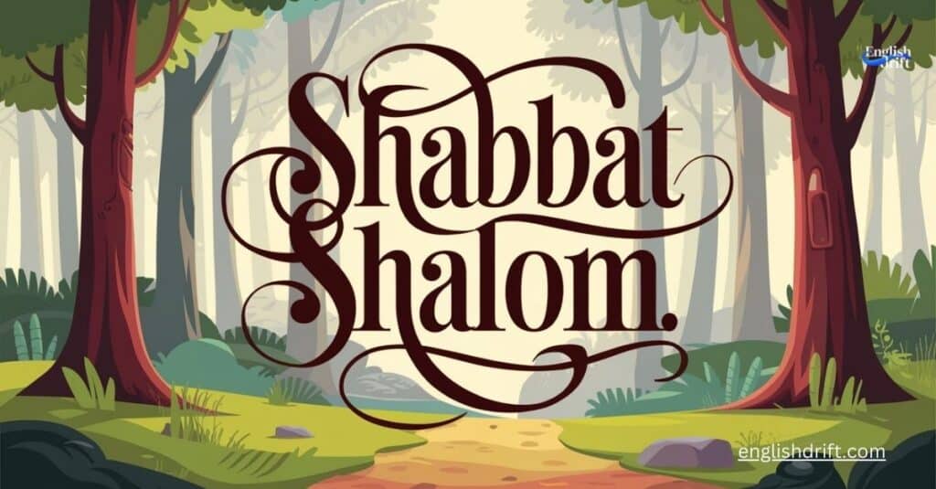 shabbath shalom