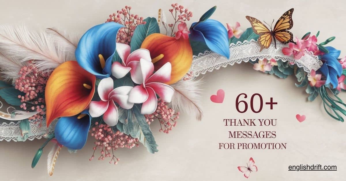 60+ Thank You Messages for Promotion Featured