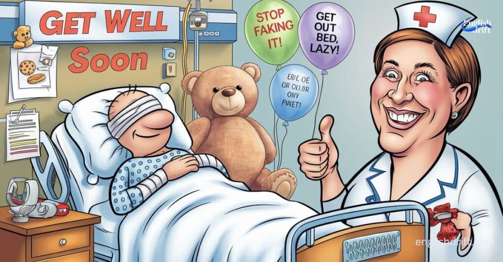 Get Well Soon funny