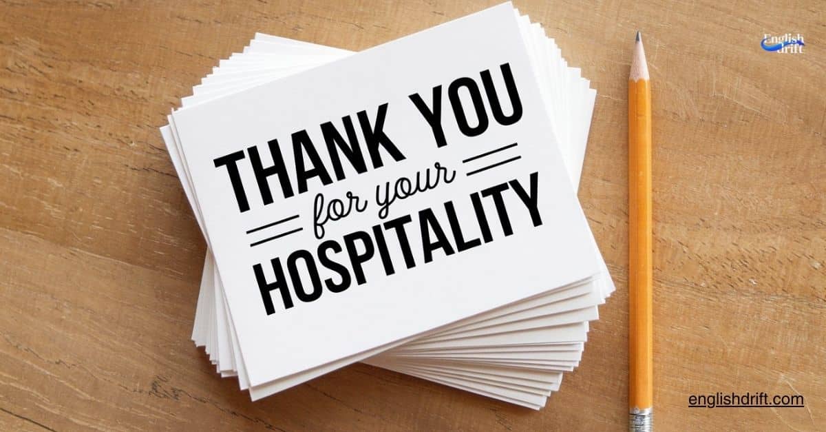 thank you notes for hospitality featured