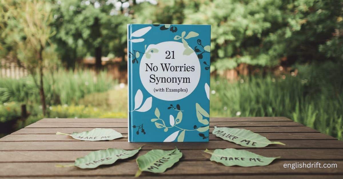 no worries synonym featured